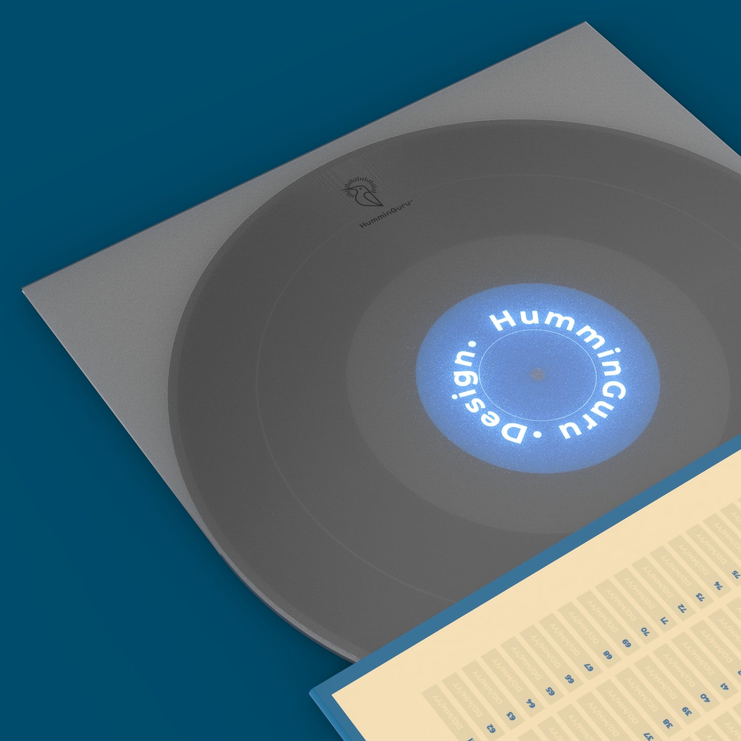 HumminGuru 12" Anti-Static Inner Record Sleeves (50 pack) - HumminGuru