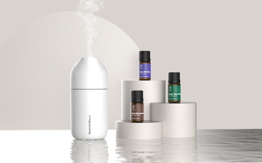 New in! The HumminGuru Aroma Diffuser & Essential Oil Set