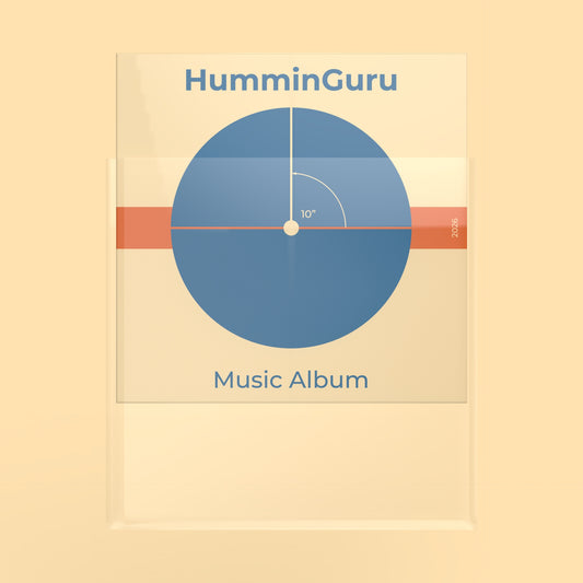 HumminGuru 10" Protective Outer Record Sleeves (50 pack)