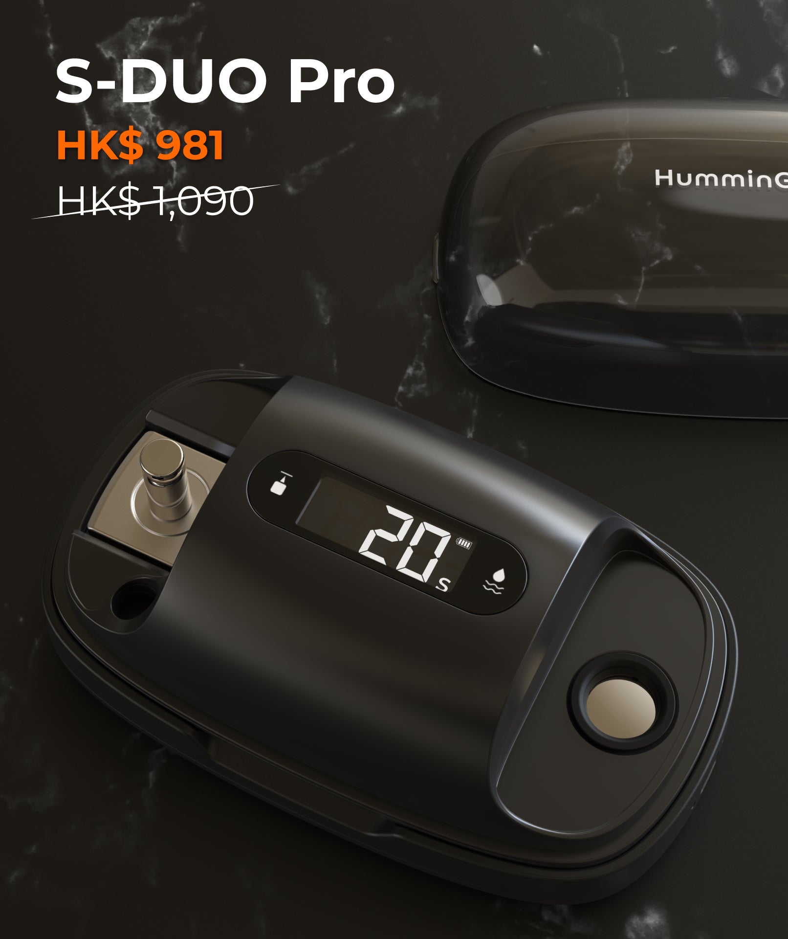 ハミングル製オール・イン・ワン超音波式レコードクリーナー 給水