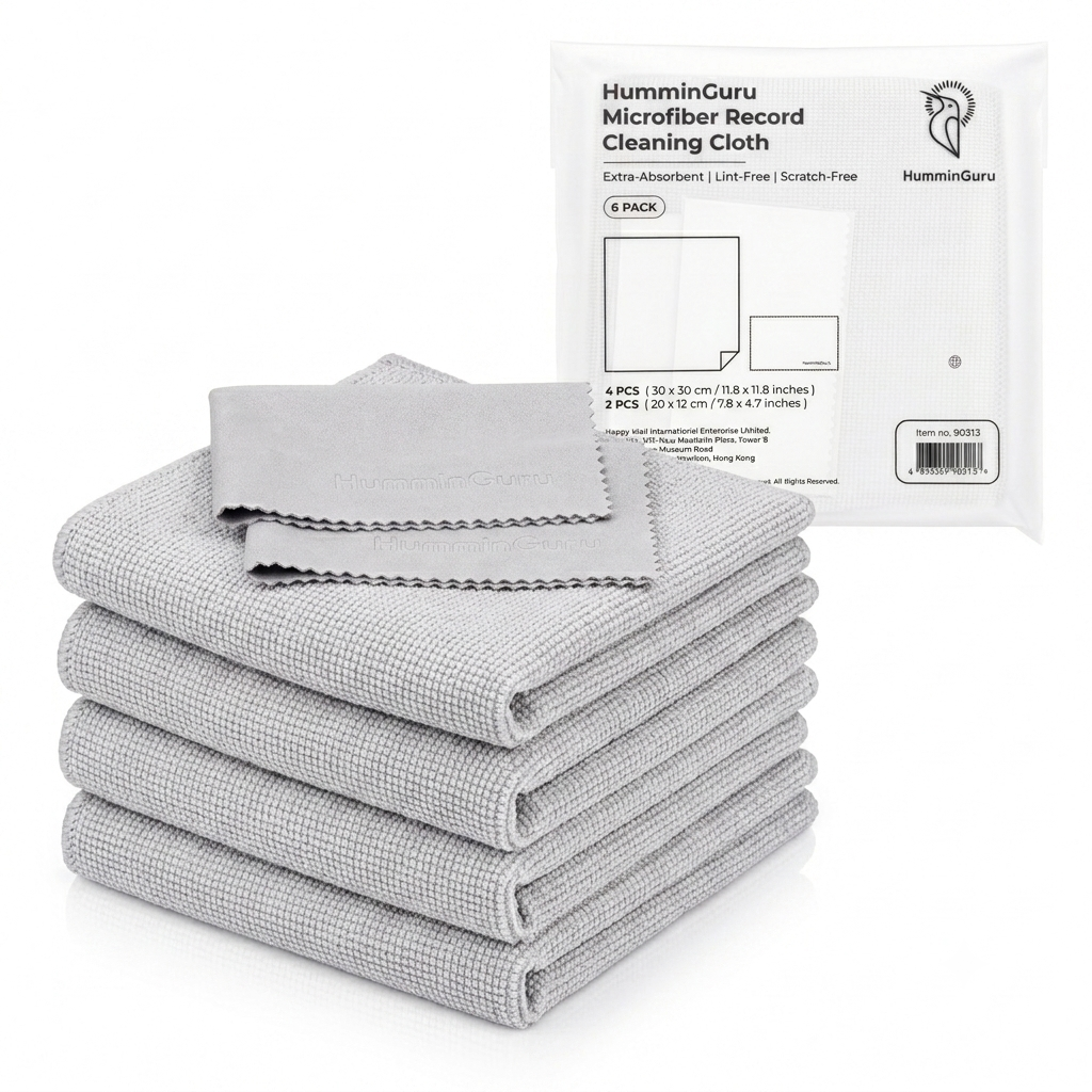 HumminGuru Microfiber Record Cleaning Cloth