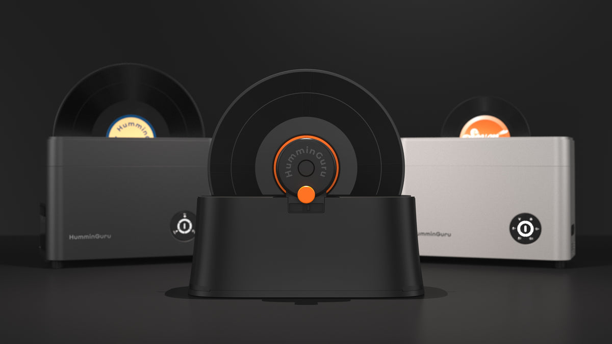 HumminGuru Ultrasonic Vinyl Record Cleaner