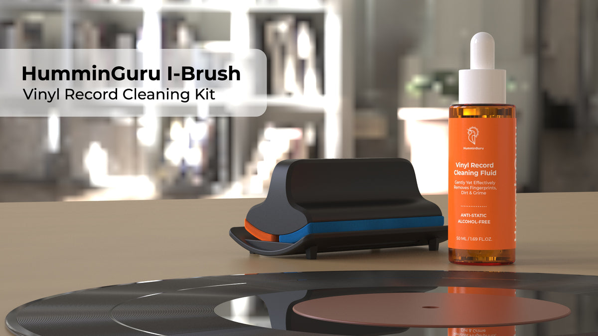 HumminGuru all-in-one ultrasonic vinyl record cleaner