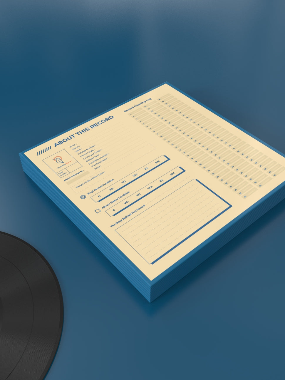 HumminGuru Nettoyeur de disques Vinyle à ultrasons - Nettoyage