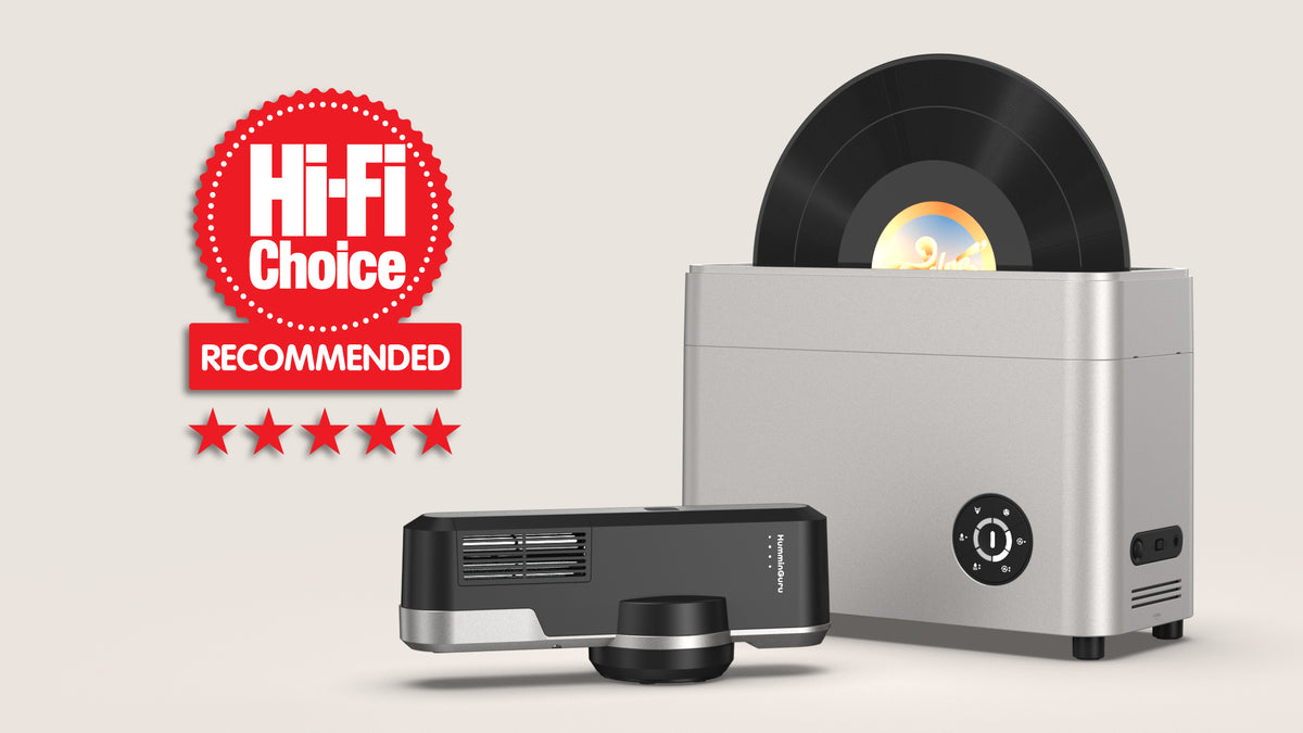 HumminGuru Ultrasonic Vinyl Record Cleaner