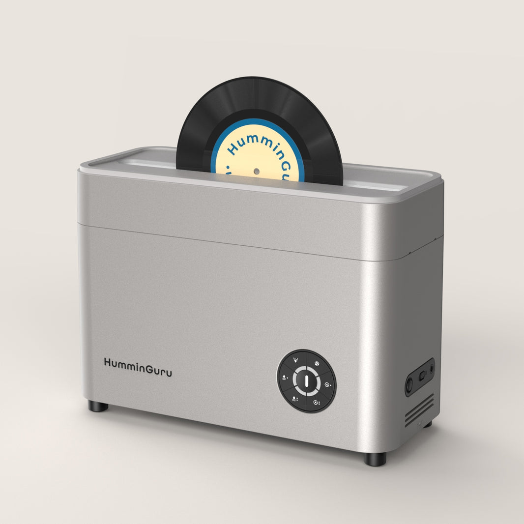 HumminGuru all-in-one ultrasonic vinyl record cleaner