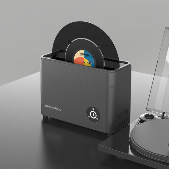 HumminGuru allinone ultrasonic vinyl record cleaner